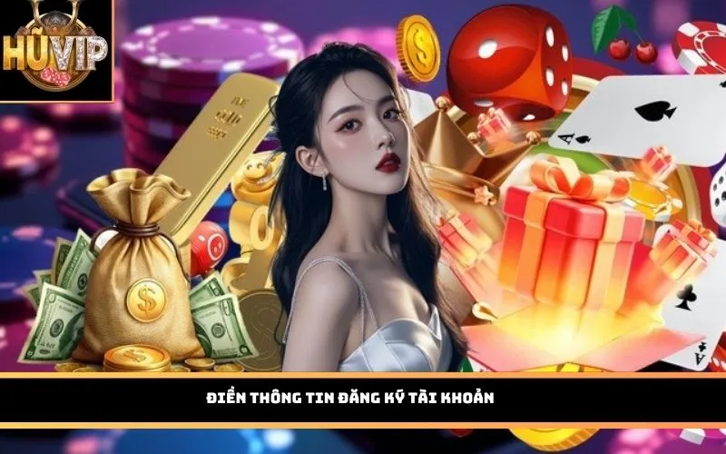 Điền thông tin đăng ký tài khoản